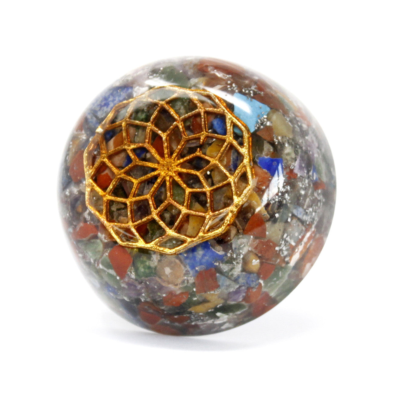 Orgonite Desk Power Packs - Multi Stone Dome - Premium Home Living & Improvement from AW DROPSHIP - Just $32.24! Shop now at Concordia Style Boutique