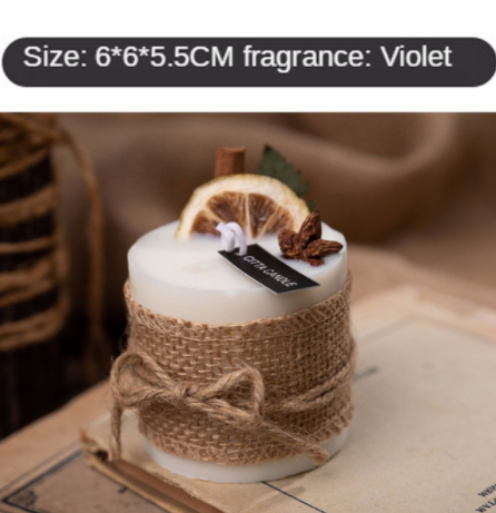 Smokeless Scented Candles Retro Pastoral Scented Candles Natural Environmentally Friendly Plant Essential Oil Fragrance - Premium  from Concordia Style - Just $3.66! Shop now at Concordia Style Boutique