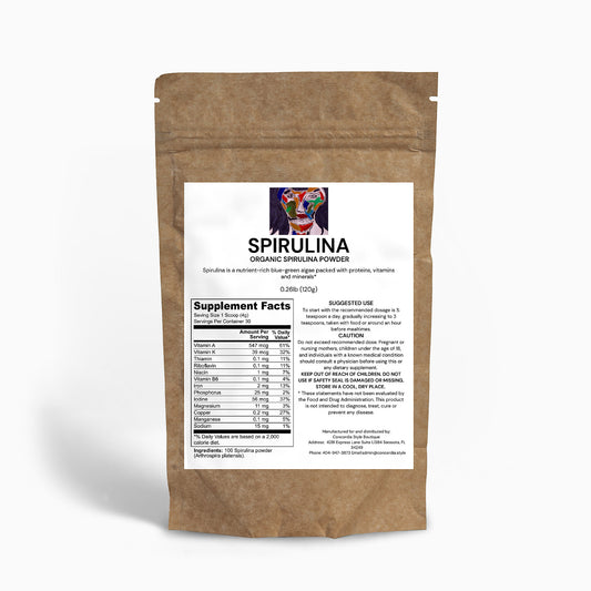 Organic Spirulina Powder - Premium Organic Spirulina Powder from Concordia Style Boutique - Just $17.89! Shop now at Concordia Style Boutique