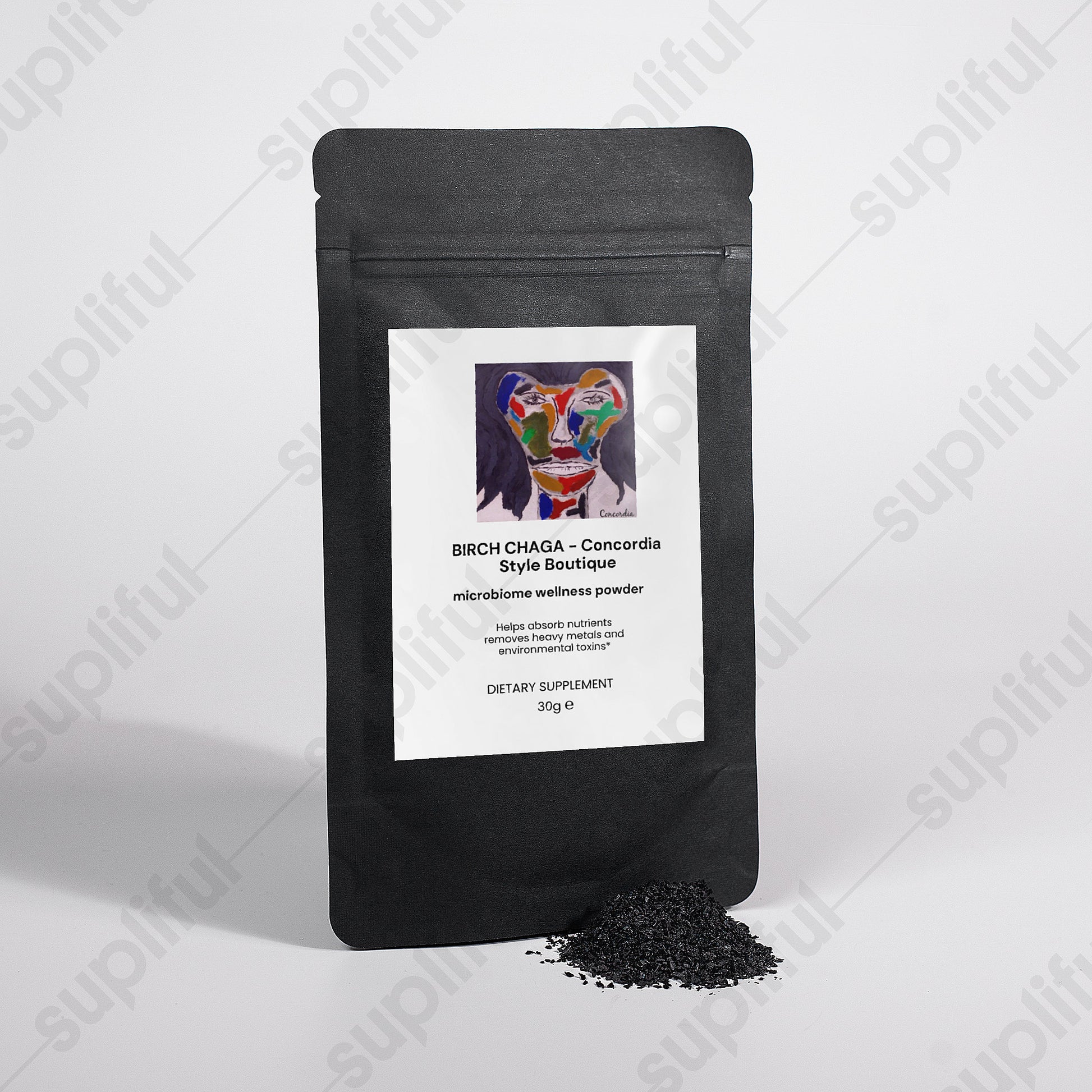 Birch Chaga Microbiome Wellness Powder - Premium Birch Chaga Microbiome Wellness Powder from Concordia Style Boutique - Just $40! Shop now at Concordia Style Boutique