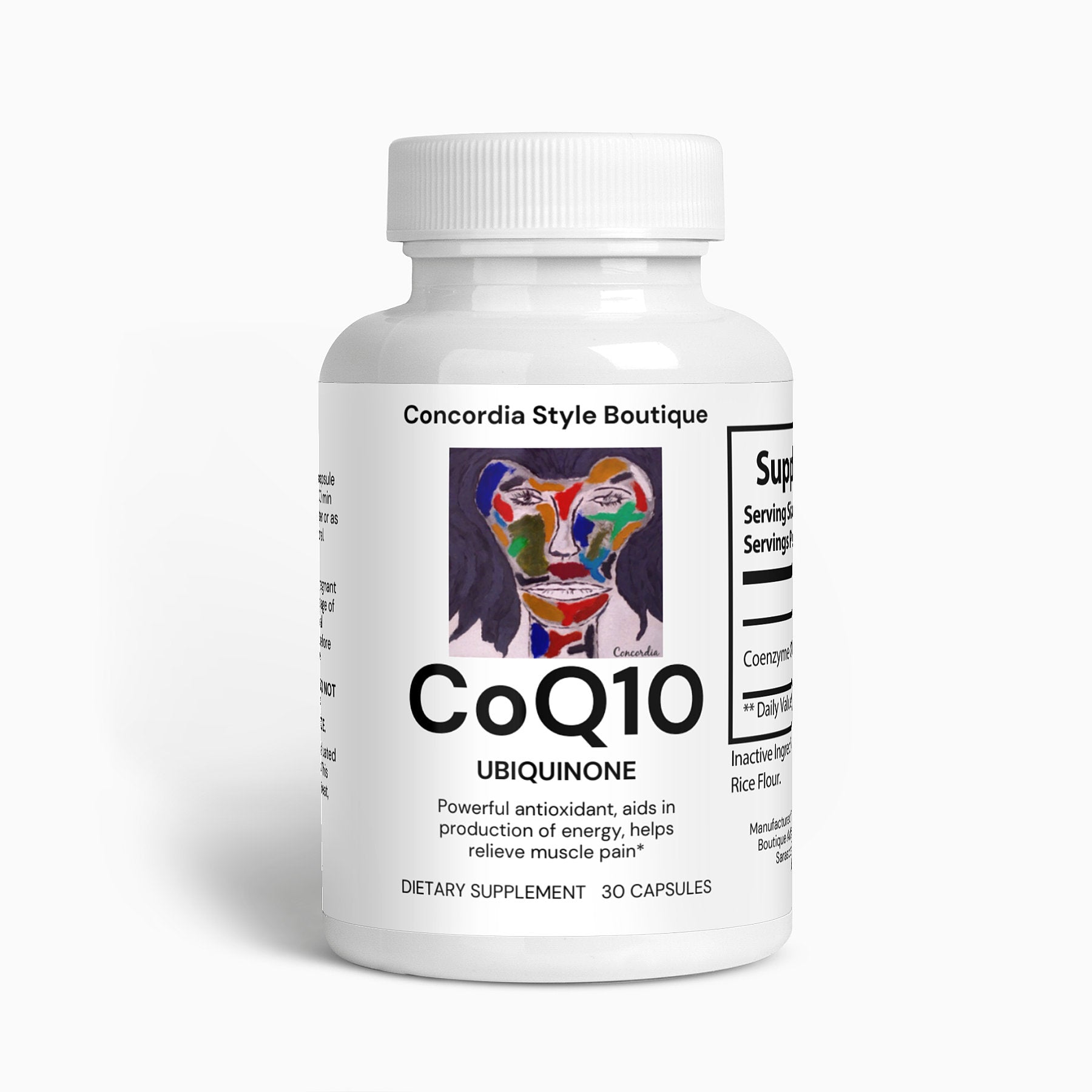 CoQ10 Ubiquinone - Premium CoQ10 Ubiquinone from Concordia Style Boutique - Just $24! Shop now at Concordia Style Boutique