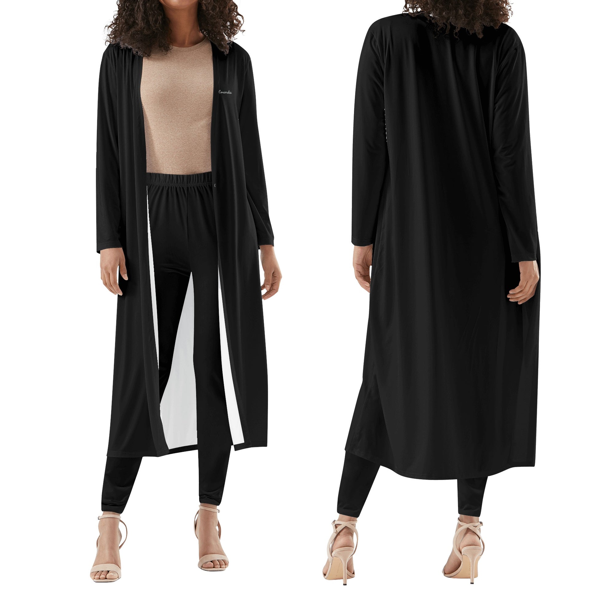 Womens Long Sleeve Cardigan and Leggings 2pcs - Premium  from Concordia Style Boutique - Just $40.98! Shop now at Concordia Style Boutique
