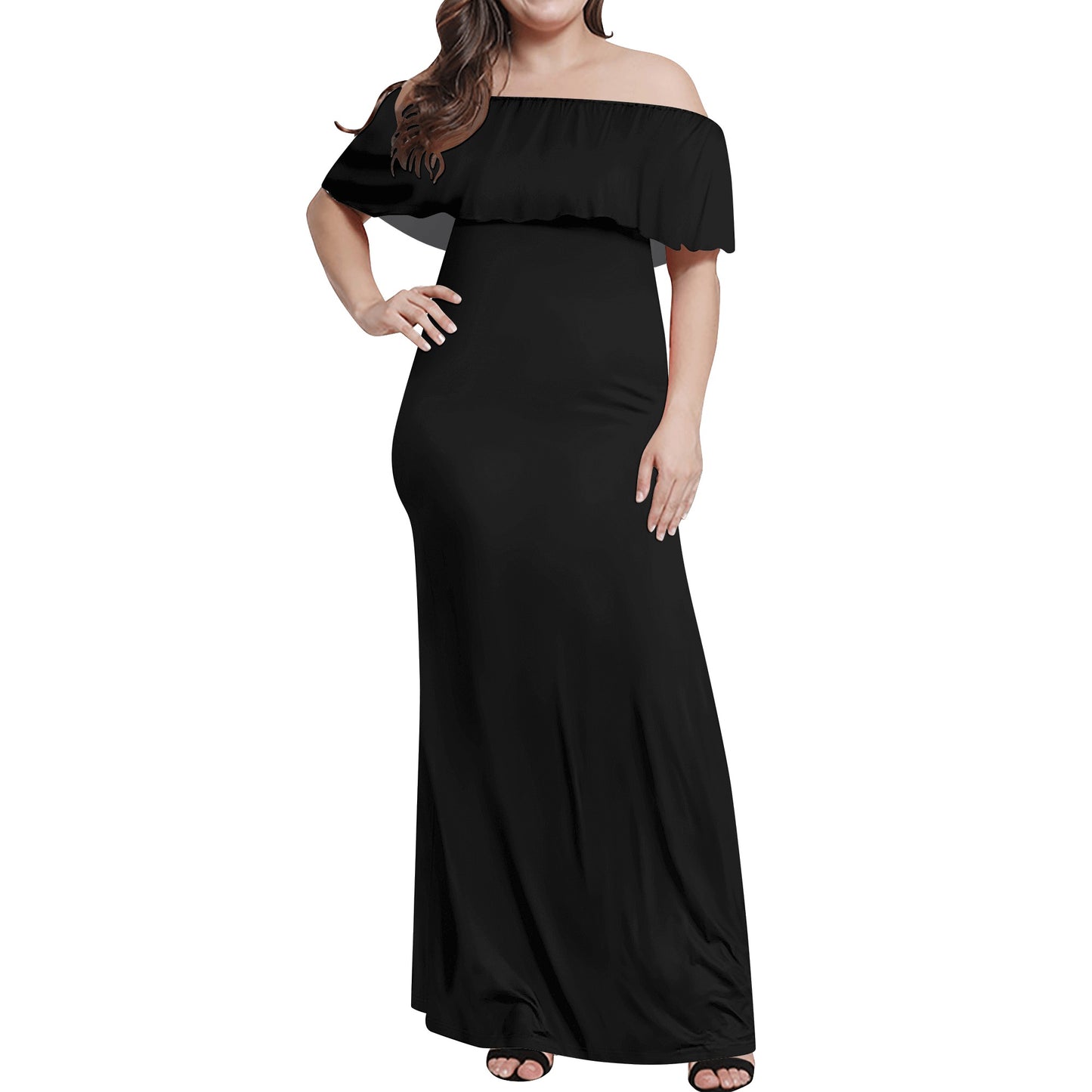 Womens Off-shoulder Long Dress - Premium  from Concordia Style Boutique - Just $24.98! Shop now at Concordia Style Boutique