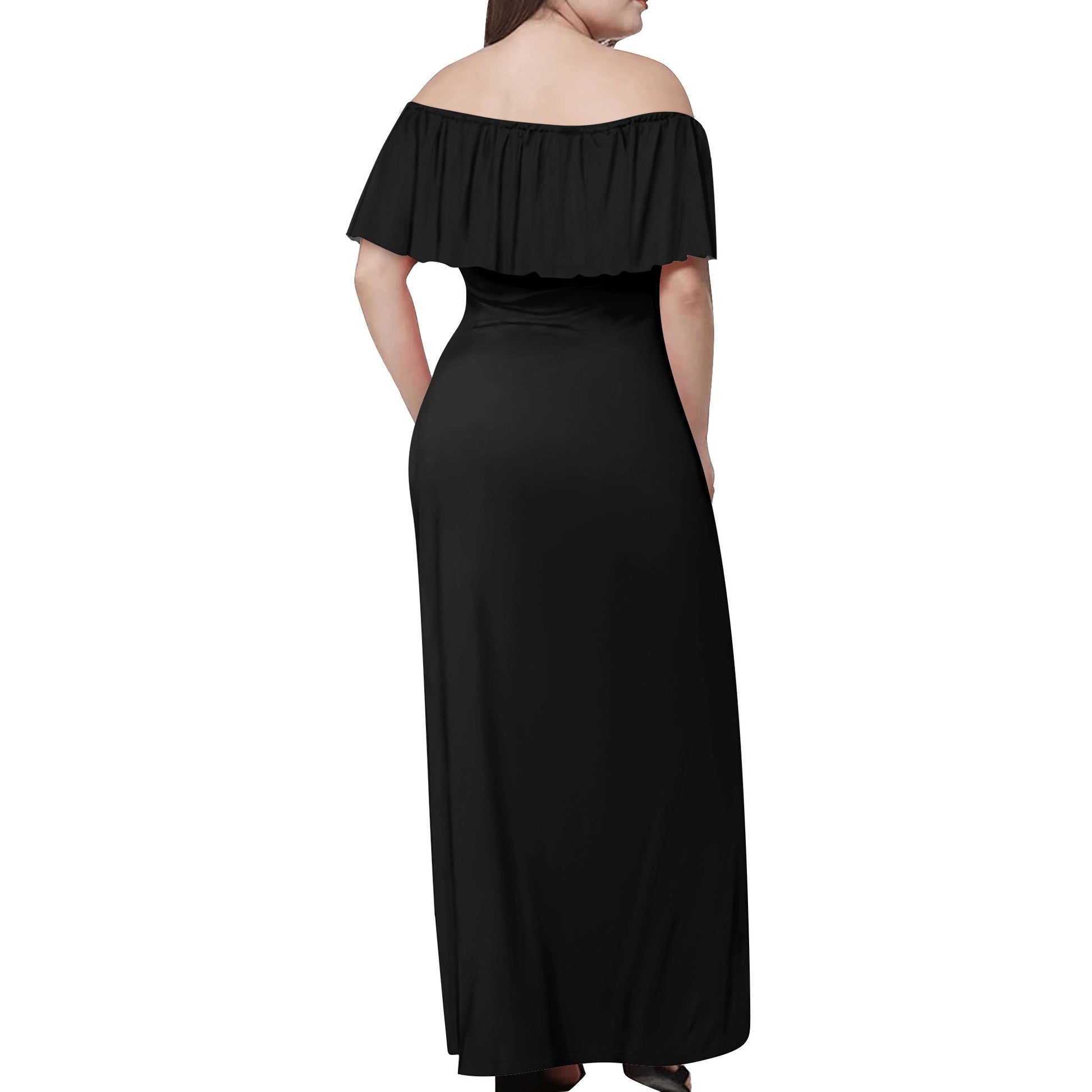 Womens Off-shoulder Long Dress - Premium  from Concordia Style Boutique - Just $24.98! Shop now at Concordia Style Boutique