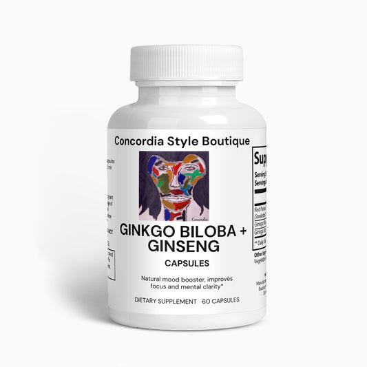 Ginkgo Biloba + Ginseng - Premium Specialty Supplements from Concordia Style Boutique - Just $25! Shop now at Concordia Style Boutique
