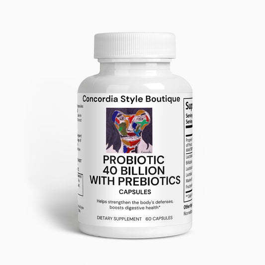 Probiotic 40 Billion with Prebiotics - Premium Probiotic 40 Billion with Prebiotics from Concordia Style Boutique - Just $24! Shop now at Concordia Style Boutique