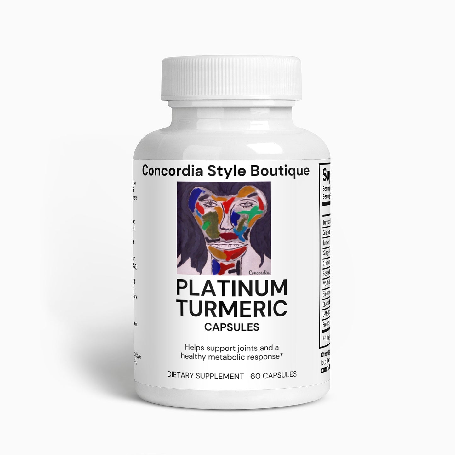 Platinum Turmeric - Premium Natural Extracts from Concordia Style Boutique - Just $24! Shop now at Concordia Style Boutique
