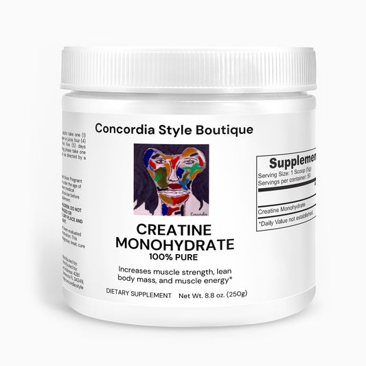 Creatine Monohydrate - Premium Amino Acids & Blends from Concordia Style Boutique - Just $45! Shop now at Concordia Style Boutique