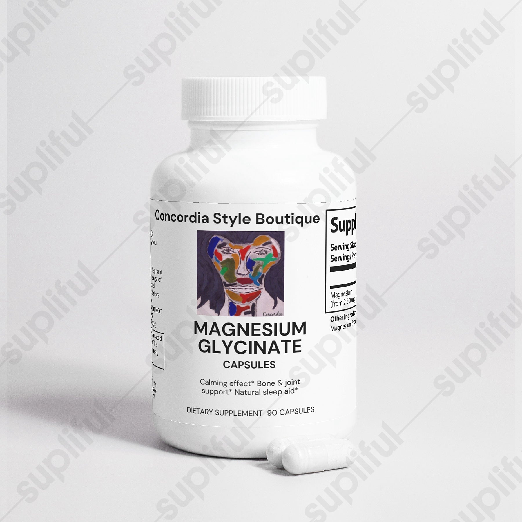 Magnesium Glycinate - Premium Vitamins & Minerals from Concordia Style Boutique - Just $24.70! Shop now at Concordia Style Boutique