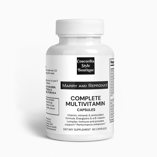 Complete Multivitamin - Marry and Reproduce - Premium Vitamins & Minerals from Concordia Style Boutique - Just $15.50! Shop now at Concordia Style Boutique