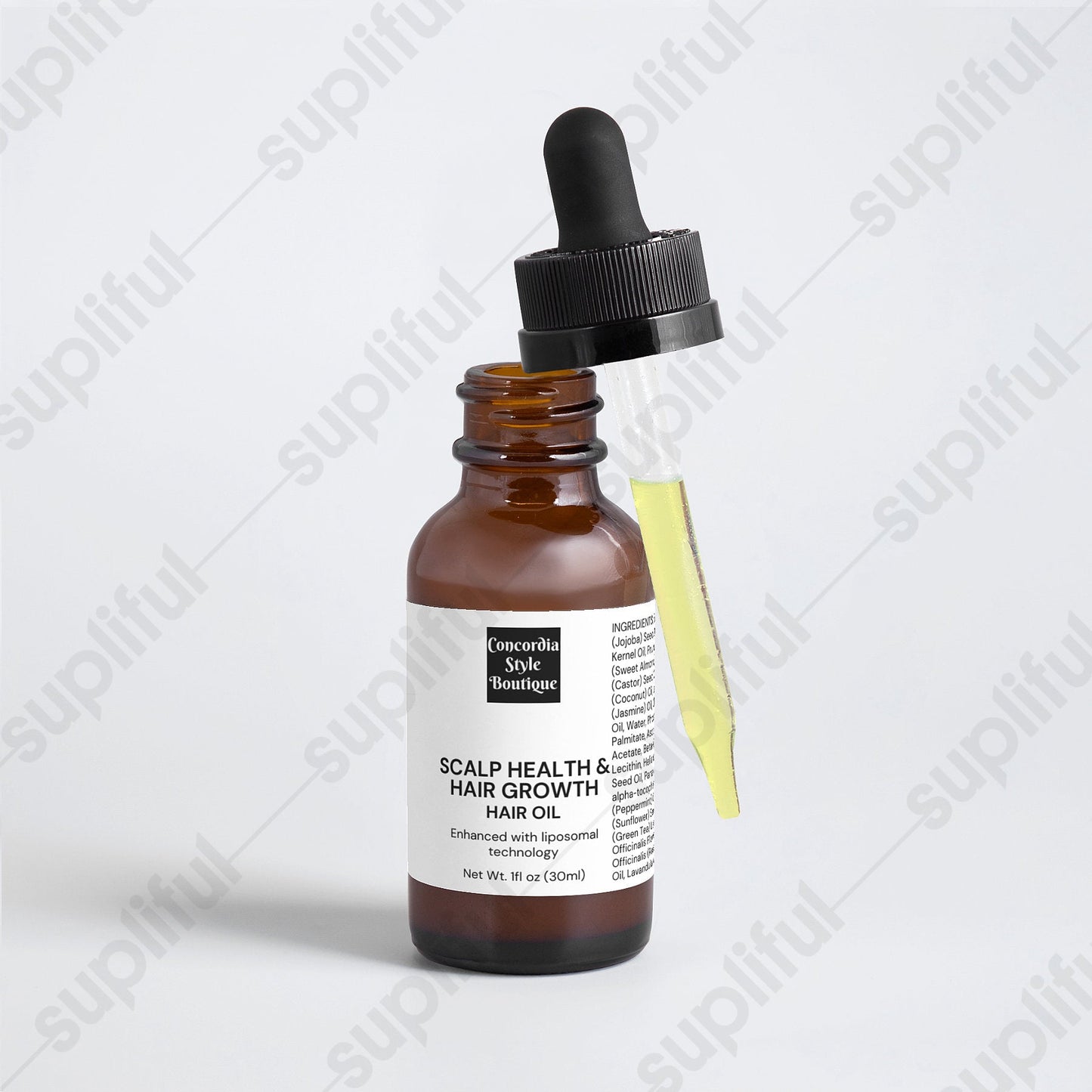 Hair Oil for Scalp Health and Hair Growth - Ships exclusively to US - Premium Hair Oil from Concordia Style Boutique - Just $18.35! Shop now at Concordia Style Boutique