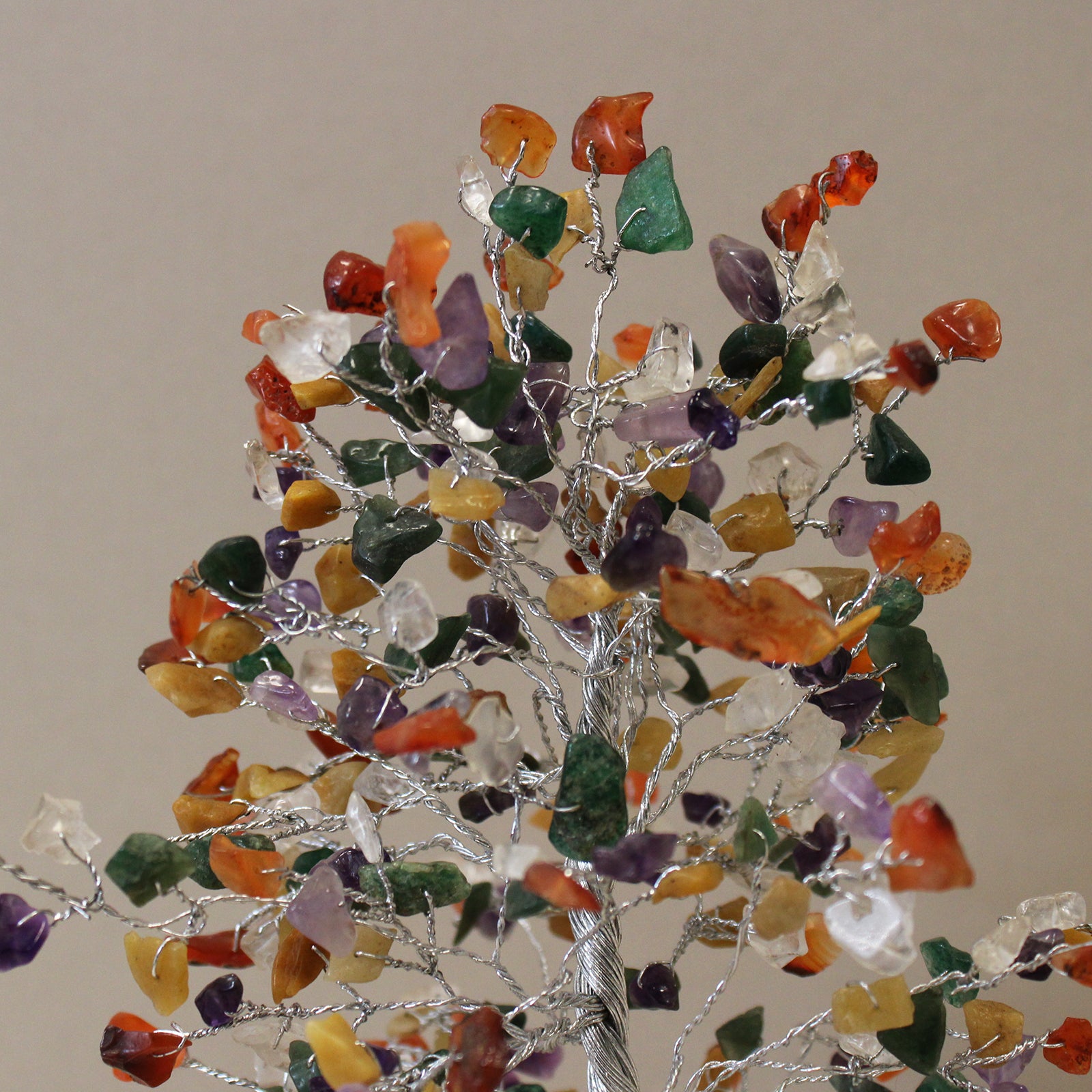 Gemstone Tree with Organite Base - 320 Stone - Multi - Premium Gemstone Tree from AW DROPSHIP - Just $47.28! Shop now at Concordia Style Boutique