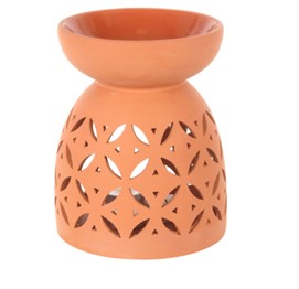 20cm Large Terracotta Oil Burner - Premium Home Living & Improvement from AW DROPSHIP - Just $39.59! Shop now at Concordia Style Boutique
