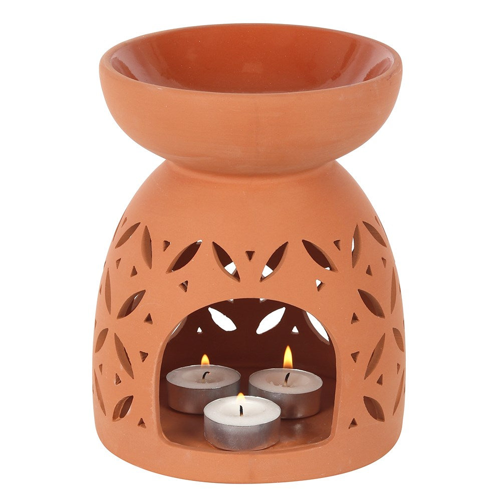20cm Large Terracotta Oil Burner - Premium Home Living & Improvement from AW DROPSHIP - Just $39.59! Shop now at Concordia Style Boutique