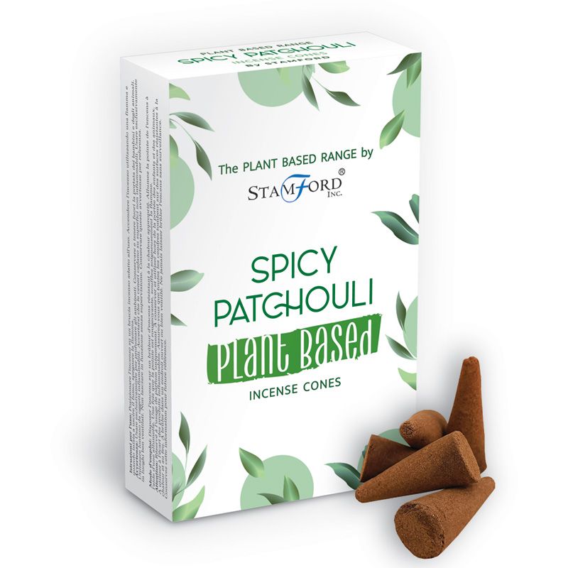 Plant Based Incense Cones - Spicy Patchouli (4 Sets) - Premium Home Living & Improvement from AW DROPSHIP - Just $19.84! Shop now at Concordia Style Boutique