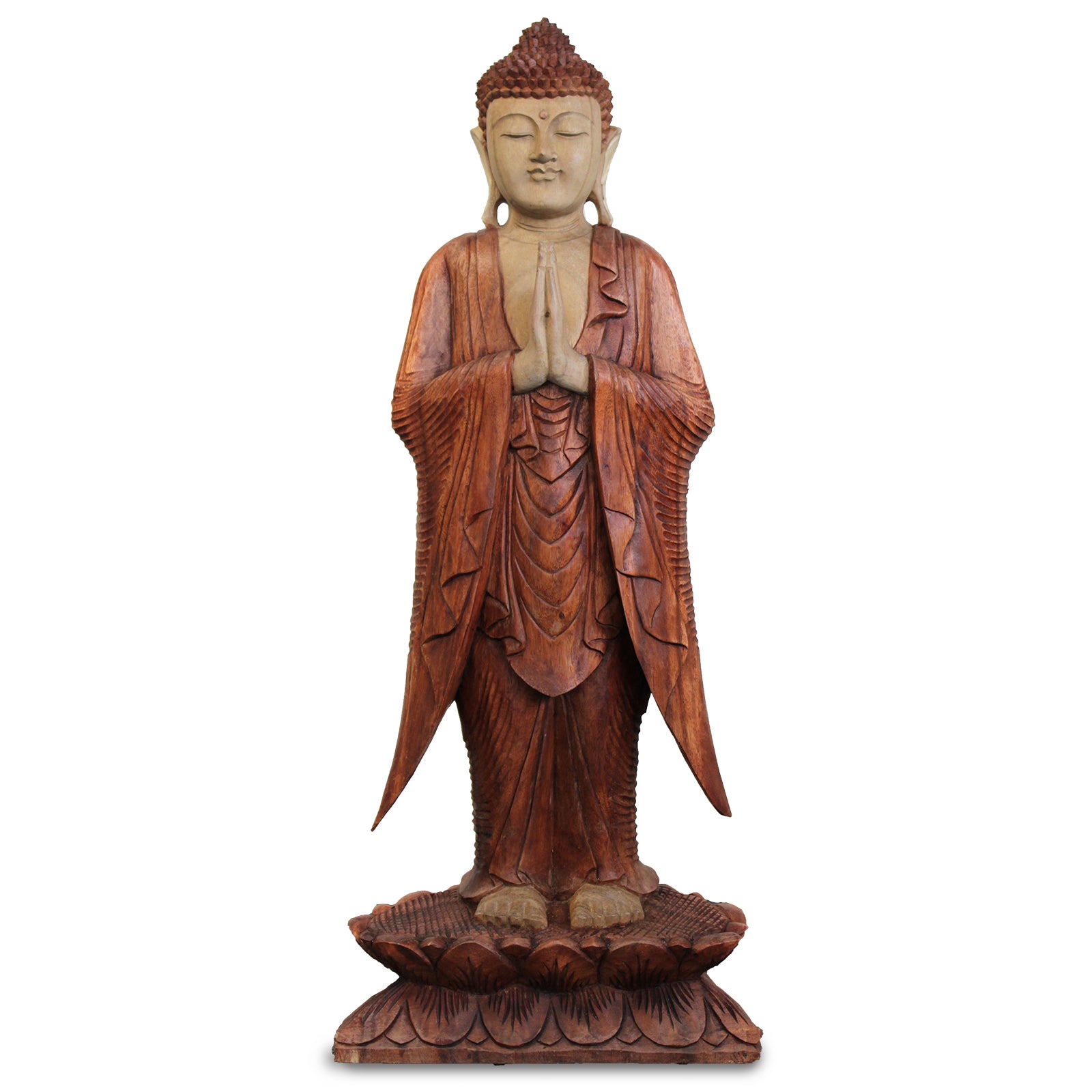 Buddha Statue Standing - 1m Welcome - Premium Home Living & Improvement from AW DROPSHIP - Just $289.85! Shop now at Concordia Style Boutique