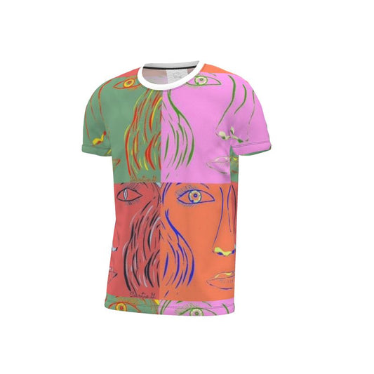 Cut and Sew All Over Print T-Shirt - Premium Cut And Sew All Over Print T Shirt from Concordia Style Boutique - Just $75! Shop now at Concordia Style Boutique
