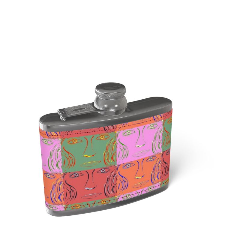 Leather Wrapped Hip Flask - Premium Leather Wrapped Hip Flask from Concordia Style Boutique - Just $200! Shop now at Concordia Style Boutique