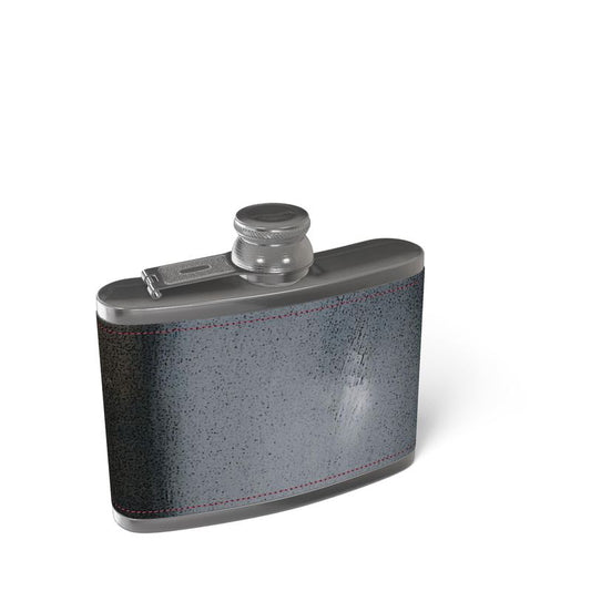 Leather Wrapped Hip Flask - Premium Leather Wrapped Hip Flask from Concordia Style Boutique - Just $200! Shop now at Concordia Style Boutique