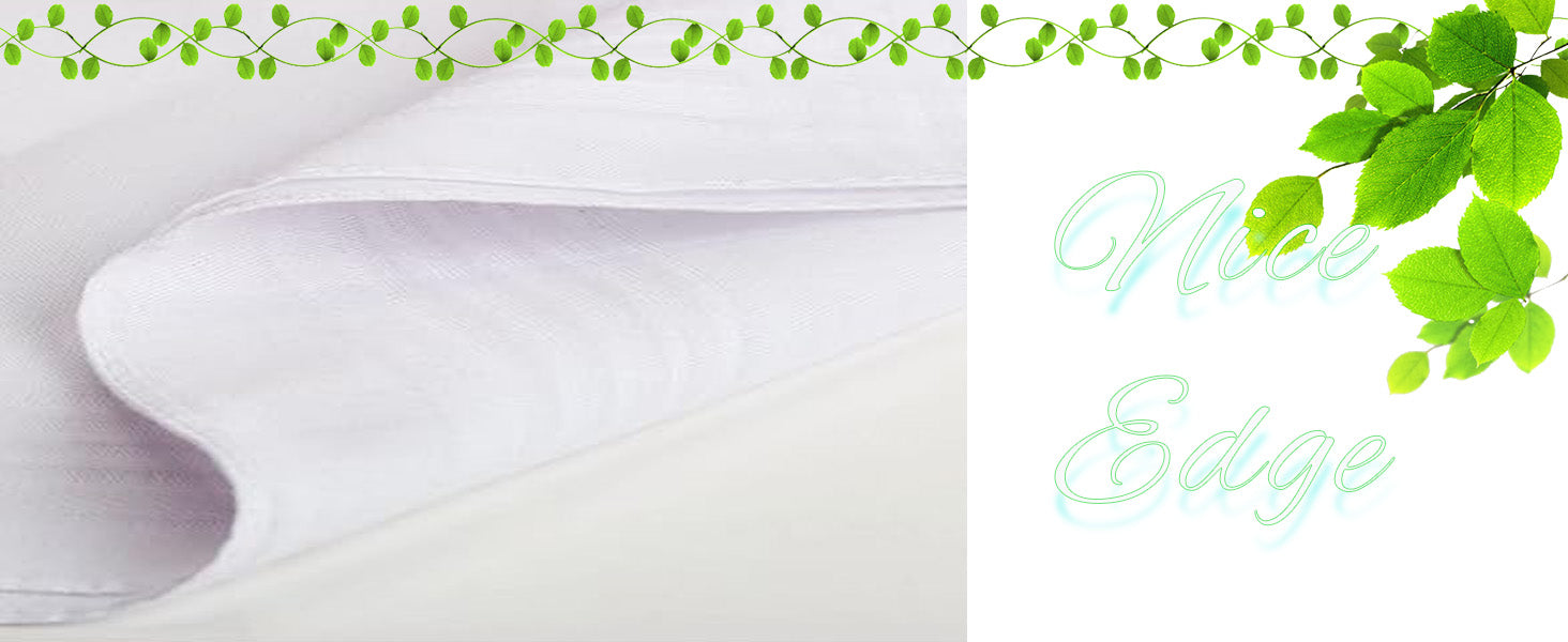 Scotamalone Men's Handkerchiefs 100% Soft Cotton White Hankie Hankerchieves - Premium Men's Handkerchief from Concordia Style Boutique - Just $12.12! Shop now at Concordia Style Boutique