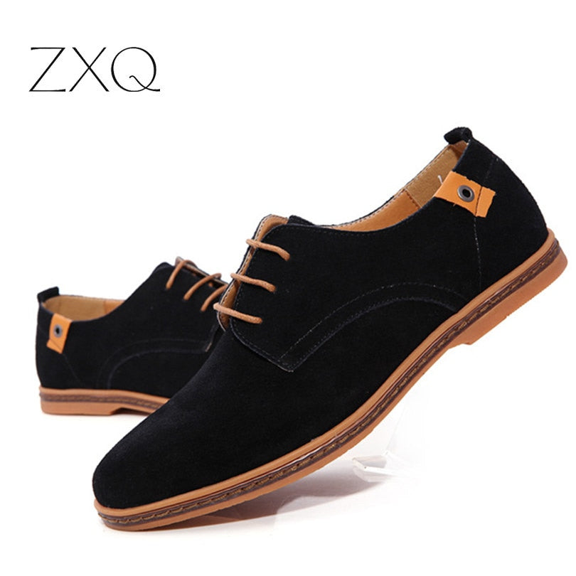 Suede Oxfords Men Leather Shoes - Premium Suede Oxfords Men Leather Shoes from Concordia Style Boutique - Just $24.19! Shop now at Concordia Style Boutique