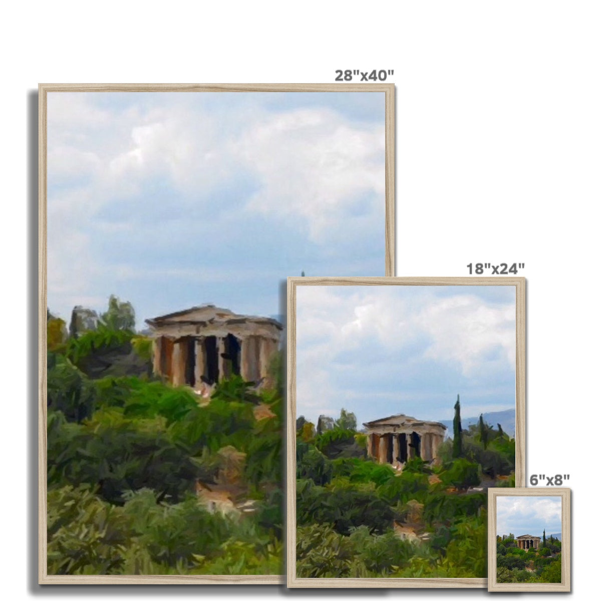 Athens Framed Print - Premium Fine art from Prodigi - Just $26! Shop now at Concordia Style Boutique