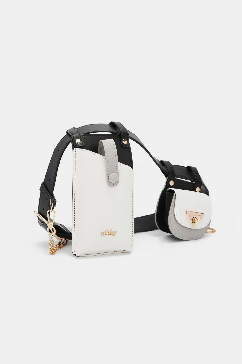 Nicole Lee USA Nikky 2-Piece Belt Bag - Premium  from Trendsi - Just $31.50! Shop now at Concordia Style Boutique