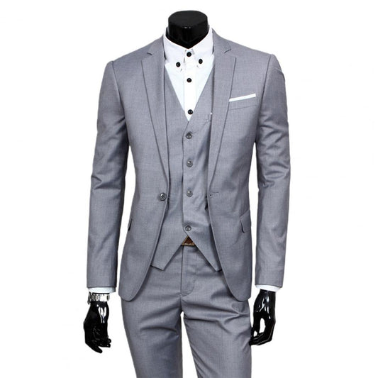 Men's Classic Business Suit - Premium Business Suit from Concordia Style Boutique - Just $31.62! Shop now at Concordia Style Boutique