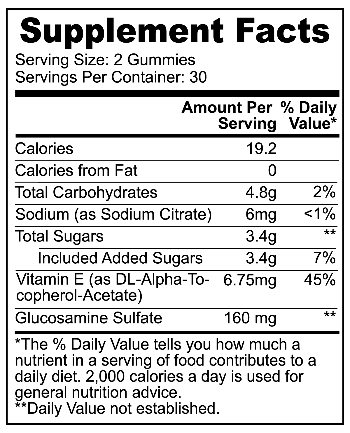 Joint Support Gummies (Adult) - Premium Joint Support Gummies (Adult) from Concordia Style Boutique - Just $17.50! Shop now at Concordia Style Boutique