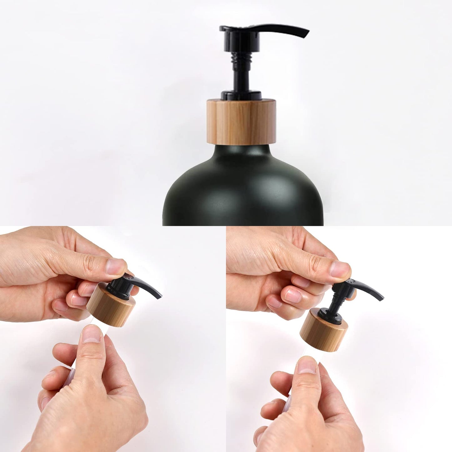 Dish Soap Bottle with Bamboo Pump - Premium Dish Soap Bottle with Bamboo Pump from Concordia Style Boutique - Just $11.22! Shop now at Concordia Style Boutique