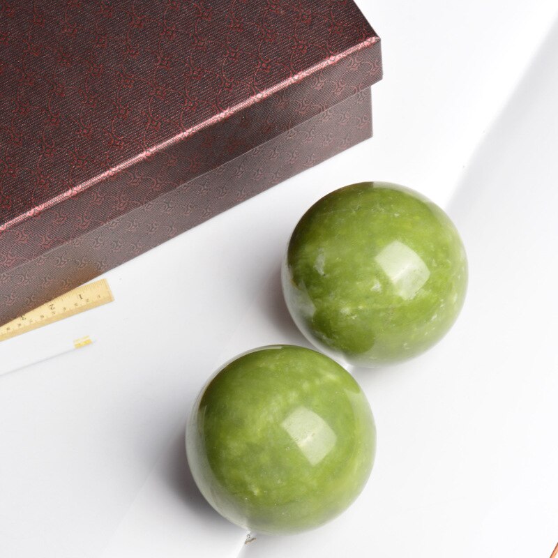 Natural Jade Stone Massage Balls (2 Pieces) - Premium Natural Jade Stone Massage Ball from Concordia Style Boutique - Just $35! Shop now at Concordia Style Boutique