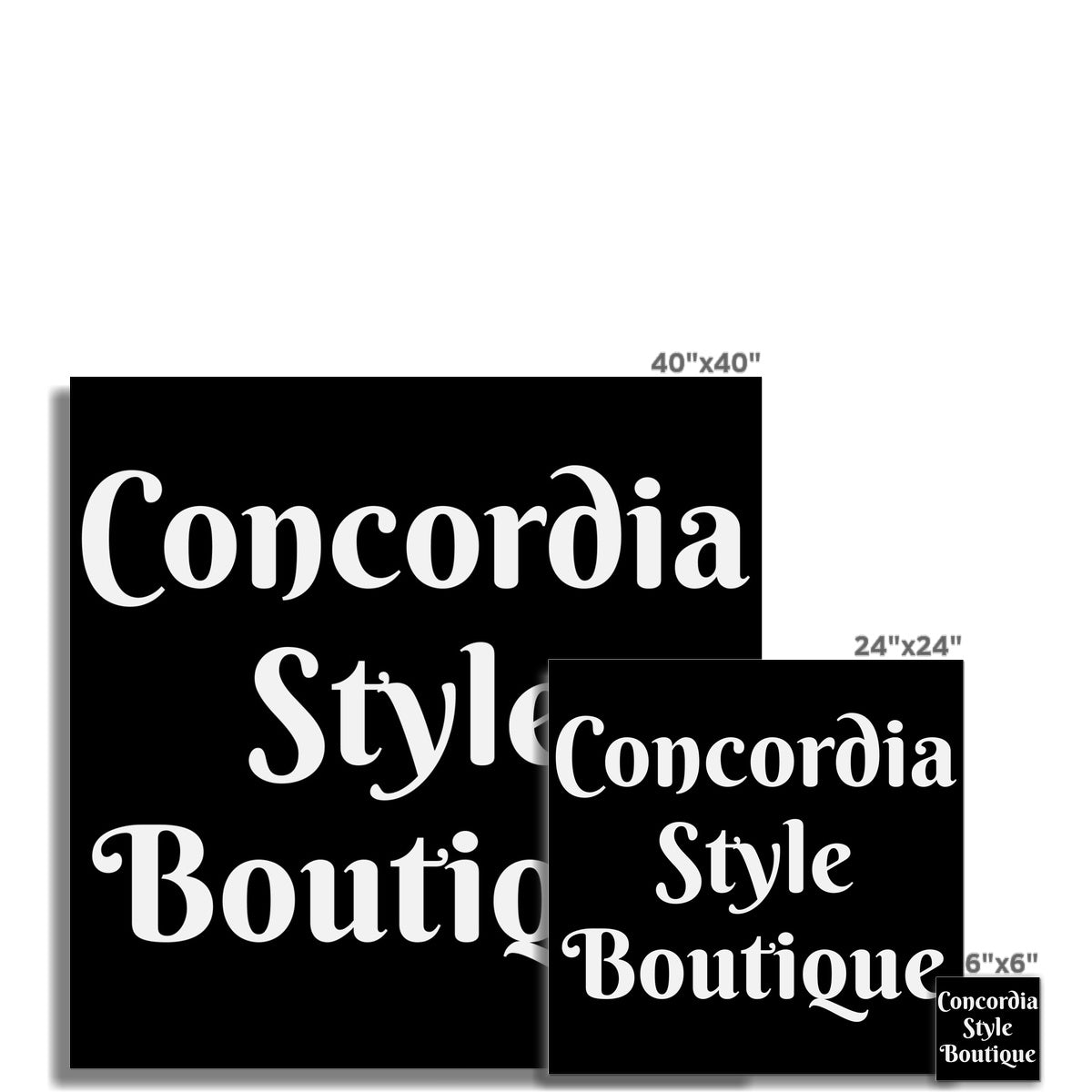 Concordia Style Boutique Rolled Eco Canvas - Premium Fine art from Prodigi - Just $8.32! Shop now at Concordia Style Boutique