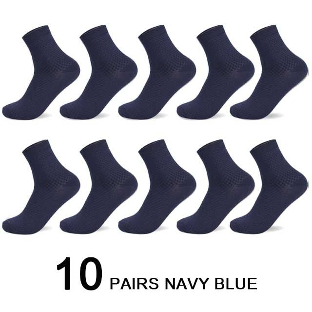 Bamboo Fiber Socks (10 Pairs ) - Premium Bamboo Fiber Socks from Concordia Style Boutique - Just $13.85! Shop now at Concordia Style Boutique