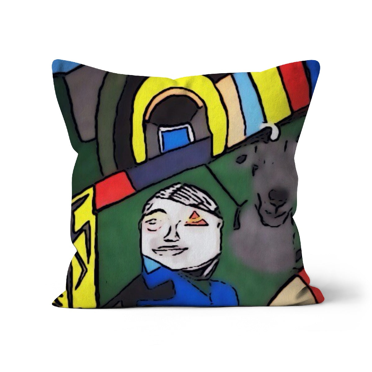 G.O.A.T. Cushion - Premium Homeware from Prodigi - Just $13.31! Shop now at Concordia Style Boutique