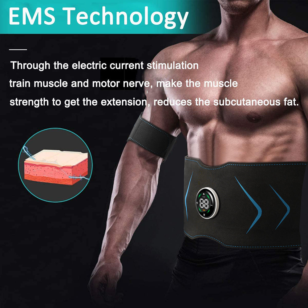 EMS Muscle Stimulator Abdominal Body Slimming Belt - Premium  from Concordia Style Boutique - Just $44.87! Shop now at Concordia Style Boutique