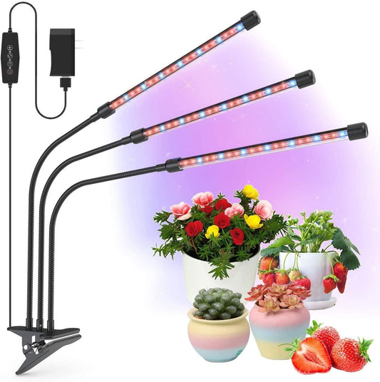 Grow Light Plant Lights for Indoor Plants LED Lamp Bulbs Full Spectrum - Premium Grow Light Plant Lights from MyDepot - Just $40.50! Shop now at Concordia Style Boutique