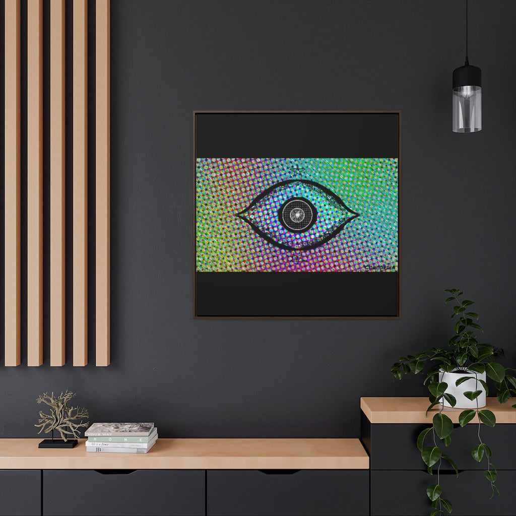 The Eye - Gallery Canvas Wraps, Square Frame - Premium Canvas from Printify - Just $42.32! Shop now at Concordia Style Boutique