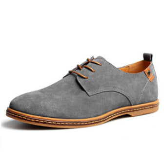 Suede Oxfords Men Leather Shoes - Premium Suede Oxfords Men Leather Shoes from Concordia Style Boutique - Just $24.19! Shop now at Concordia Style Boutique