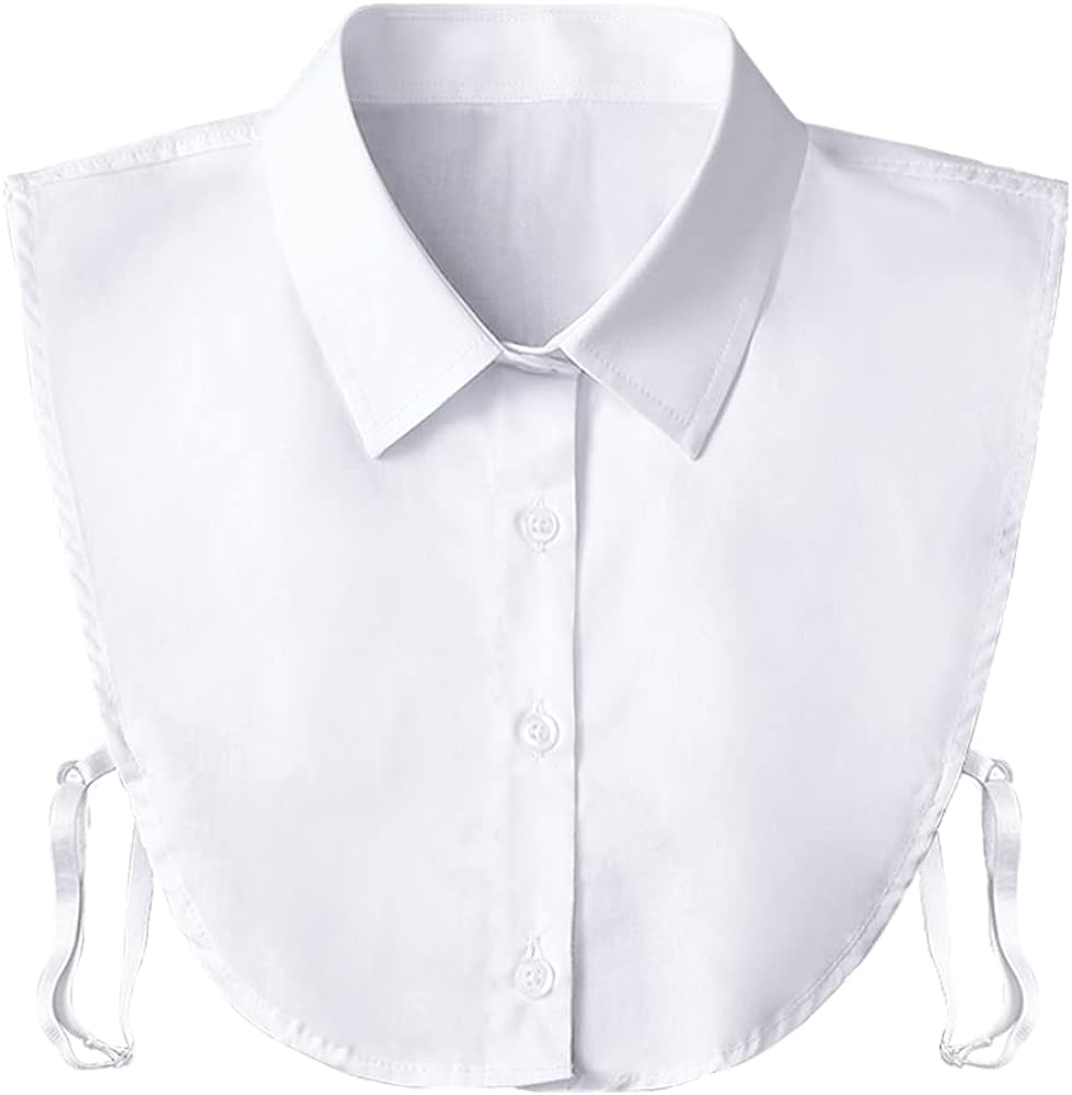 Fake Collar-  Detachable Dickey Collar Blouse-  Half Shirts - Peter Pan Faux False Collar for Women & Girls - Premium Blouses & Button-Down Shirts from Concordia Style Boutique - Just $20.83! Shop now at Concordia Style Boutique