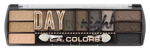 L.A. COLORS Day To Night 12 Color Eyeshadow Palette, Sundown, 0.28 oz. (CES430), Powder - Premium eye shadow pallete from Concordia Style Boutique - Just $9.68! Shop now at Concordia Style Boutique