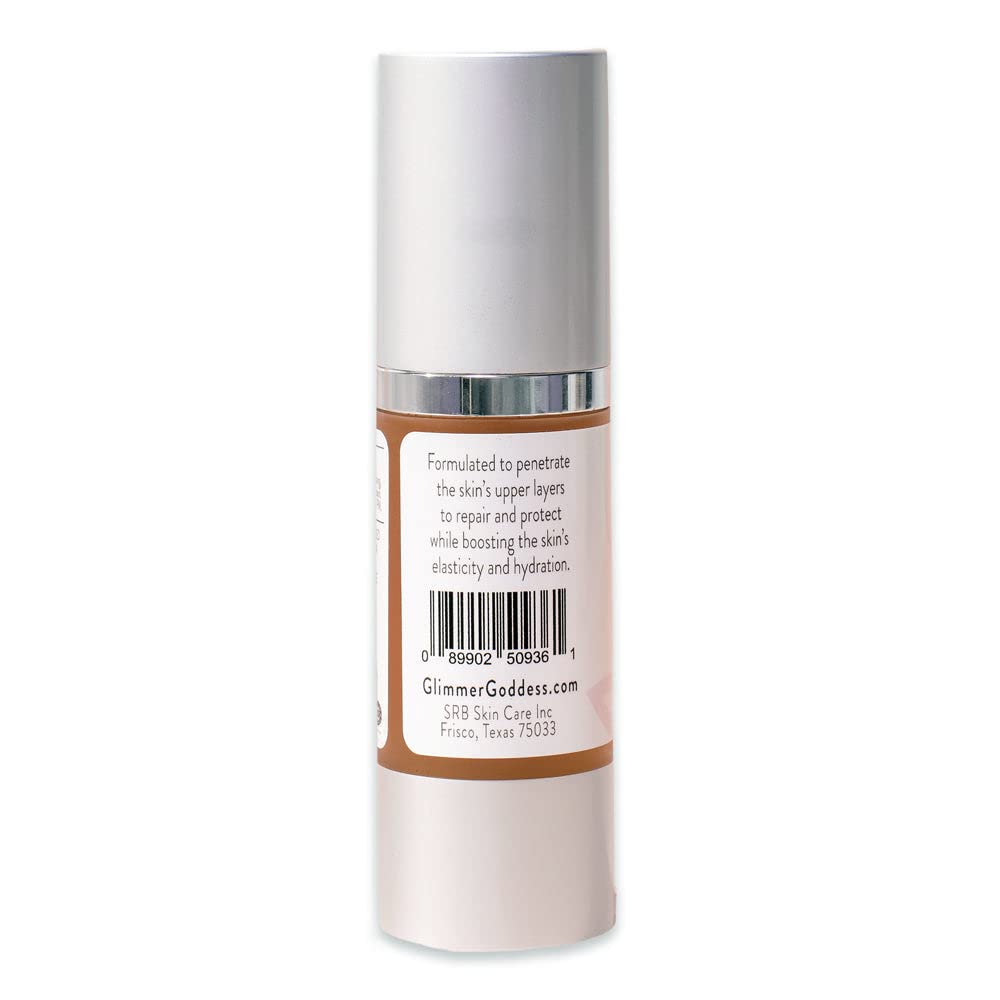 Glimmer Goddess Organic Face Serum with Hyaluronic Acid and Vitamin C, Helps Reduce the appearance of fine lines and wrinkles 1 oz - Premium Creams from Concordia Style Boutique - Just $35.24! Shop now at Concordia Style Boutique