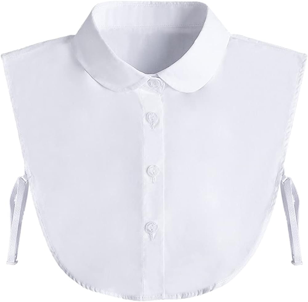 Fake Collar Detachable Dickey Collar Blouse Half Shirts Peter Pan Faux False Collar for Women & Girls Favors - Premium Blouses & Button-Down Shirts from Concordia Style Boutique - Just $20.83! Shop now at Concordia Style Boutique