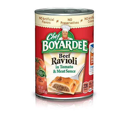 Chef Boyardee Beef Ravioli, Microwave Pasta, Canned Food, 15 oz. - Premium Chef Boyardee Beef Ravioli from Concordia Style Boutique - Just $2.25! Shop now at Concordia Style Boutique