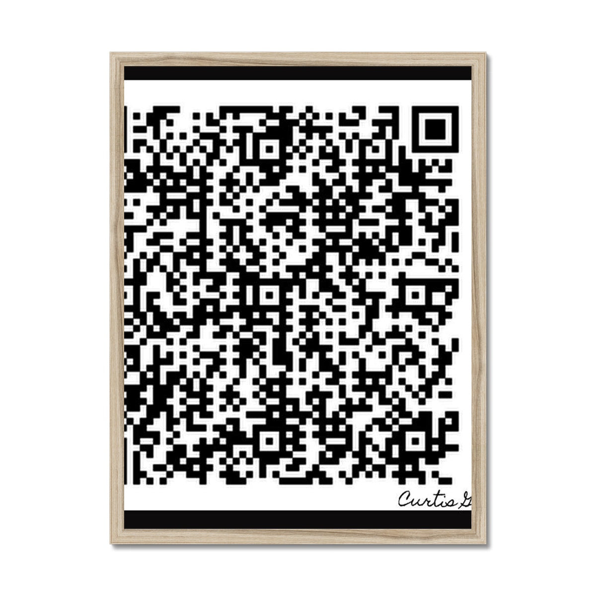 Scan Me Framed Print - Premium Fine art from Prodigi - Just $26! Shop now at Concordia Style Boutique