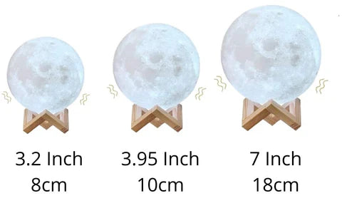 Rechargeable Moon Lamp - Premium lamp from Consonance Store - Just $33.91! Shop now at Concordia Style Boutique