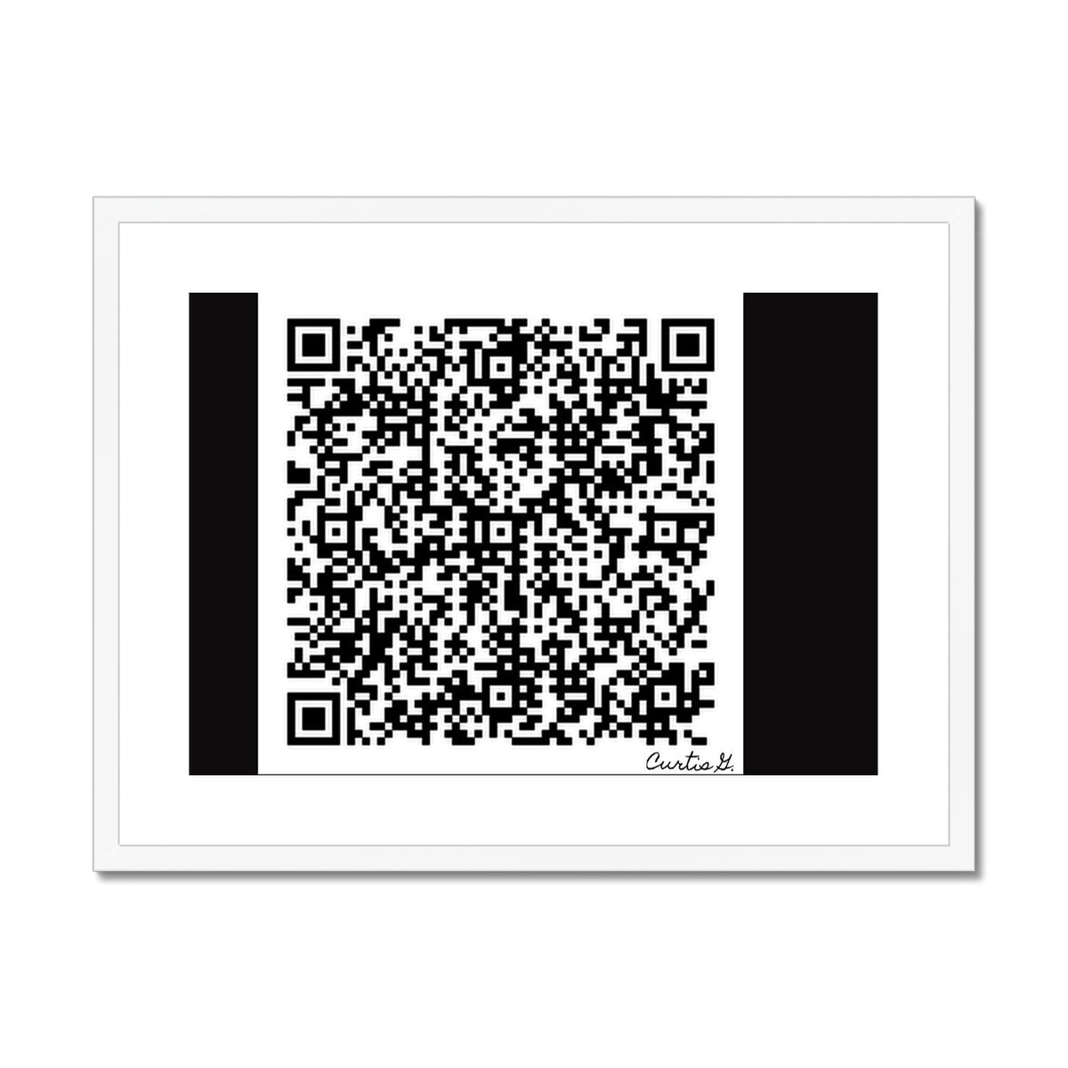 Scan Me Framed & Mounted Print