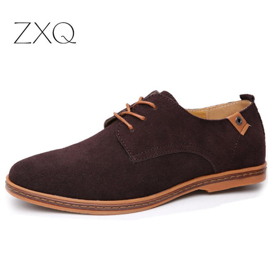 Suede Oxfords Men Leather Shoes - Premium Suede Oxfords Men Leather Shoes from Concordia Style Boutique - Just $24.19! Shop now at Concordia Style Boutique