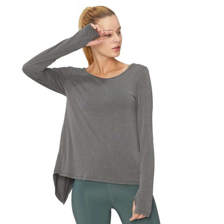 Workout Yoga Long Sleeve Shirt - Premium  from Consonance Store - Just $15.07! Shop now at Concordia Style Boutique