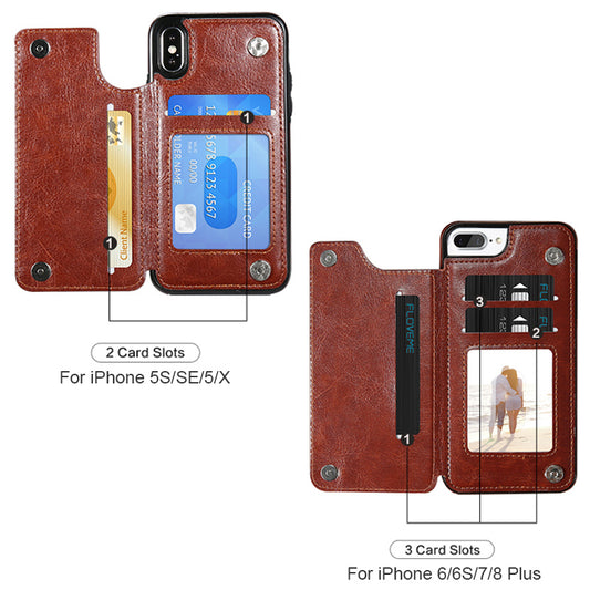 KISSCASE Retro Leather Case