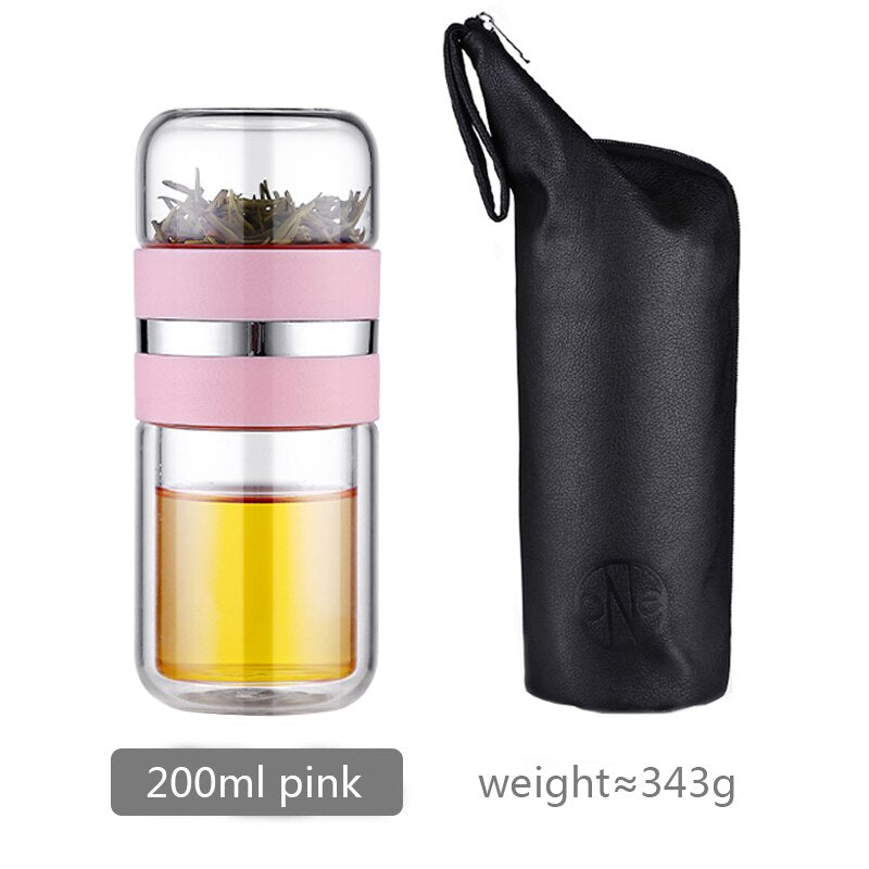 Glass Tea Infuser Bottle - Premium Glass Tea Infuser Bottle from Concordia Style Boutique - Just $32.88! Shop now at Concordia Style Boutique